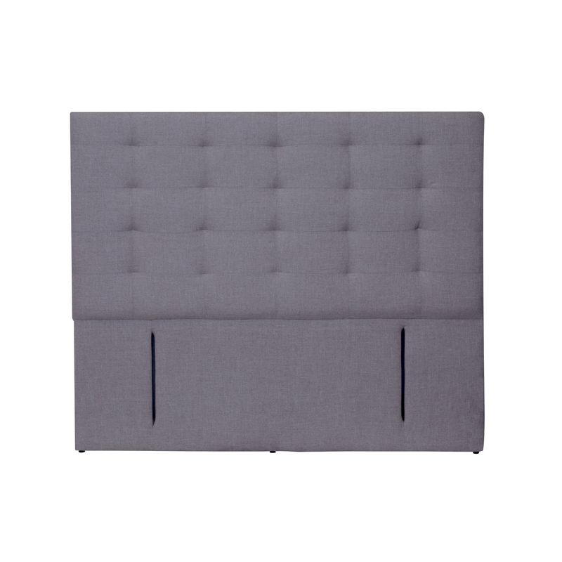 LATAM HOME - RESPALDO NAPOLES LINO GRIS OSCURO KING