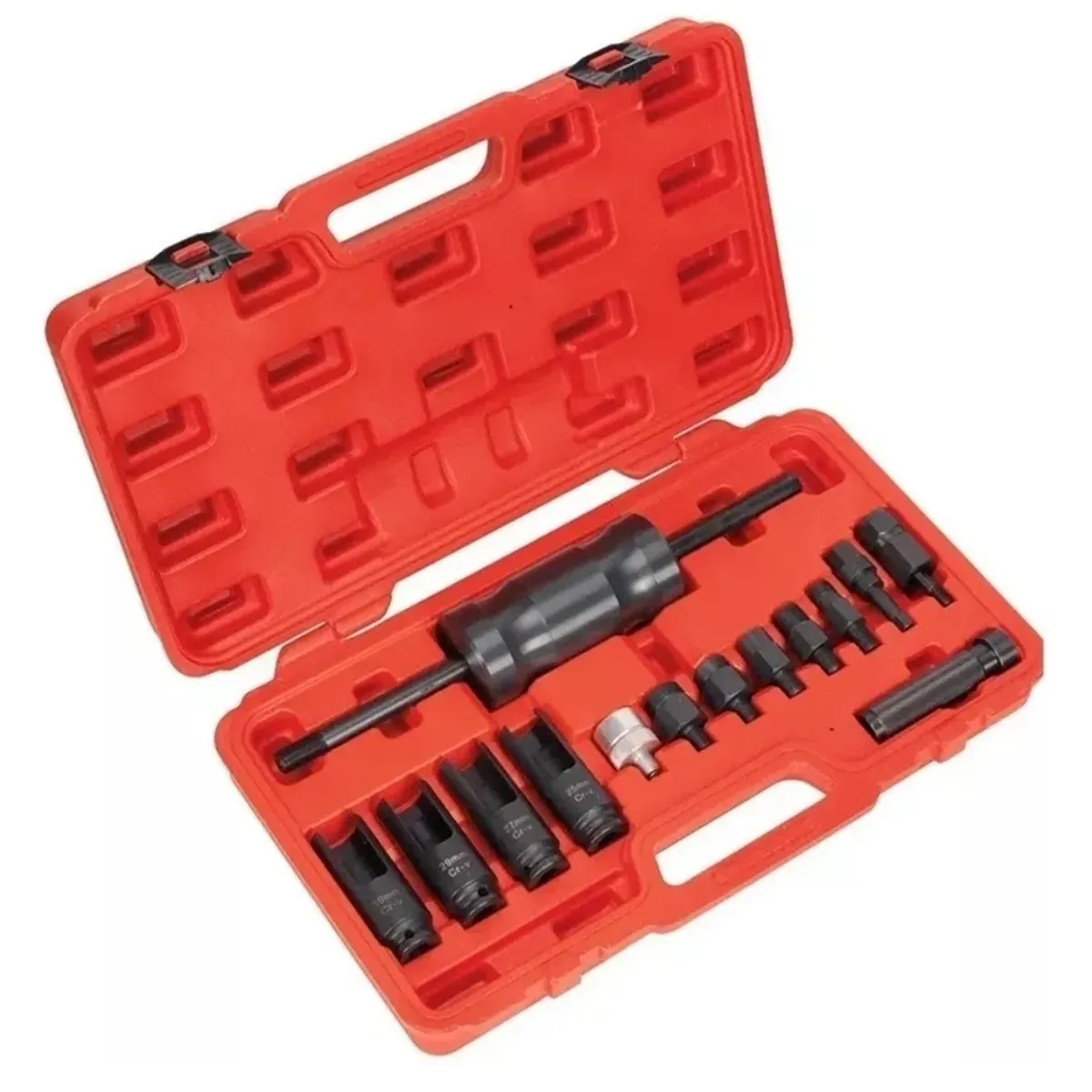 GENERICO - Kit Extractor Inyectores Diesel Petrolero Common-rail 14 Pcs