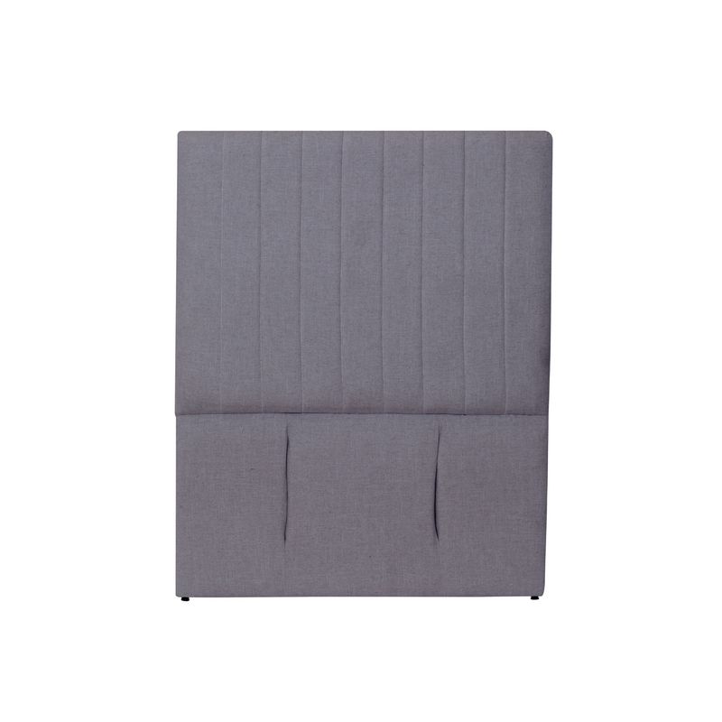 LATAM HOME - RESPALDO SORRENTO LINO GRIS OSCURO 1 PZA