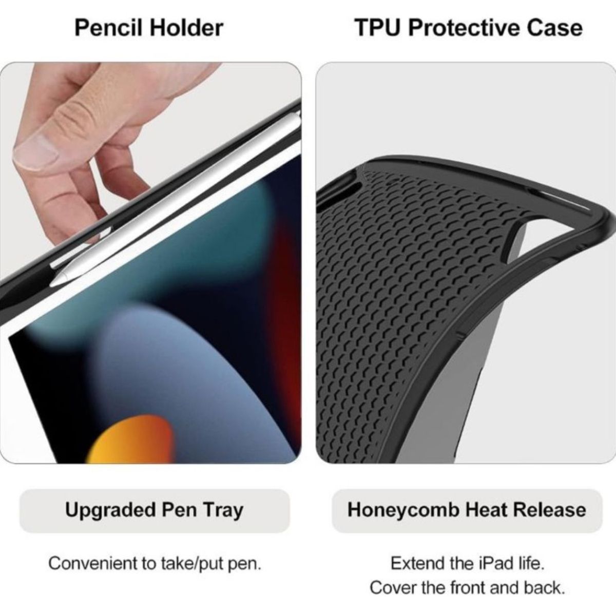 GENERICO - Funda Smart Cover Con Teclado/Touchpad Para Ipad 7/8/9 Gen 10.2