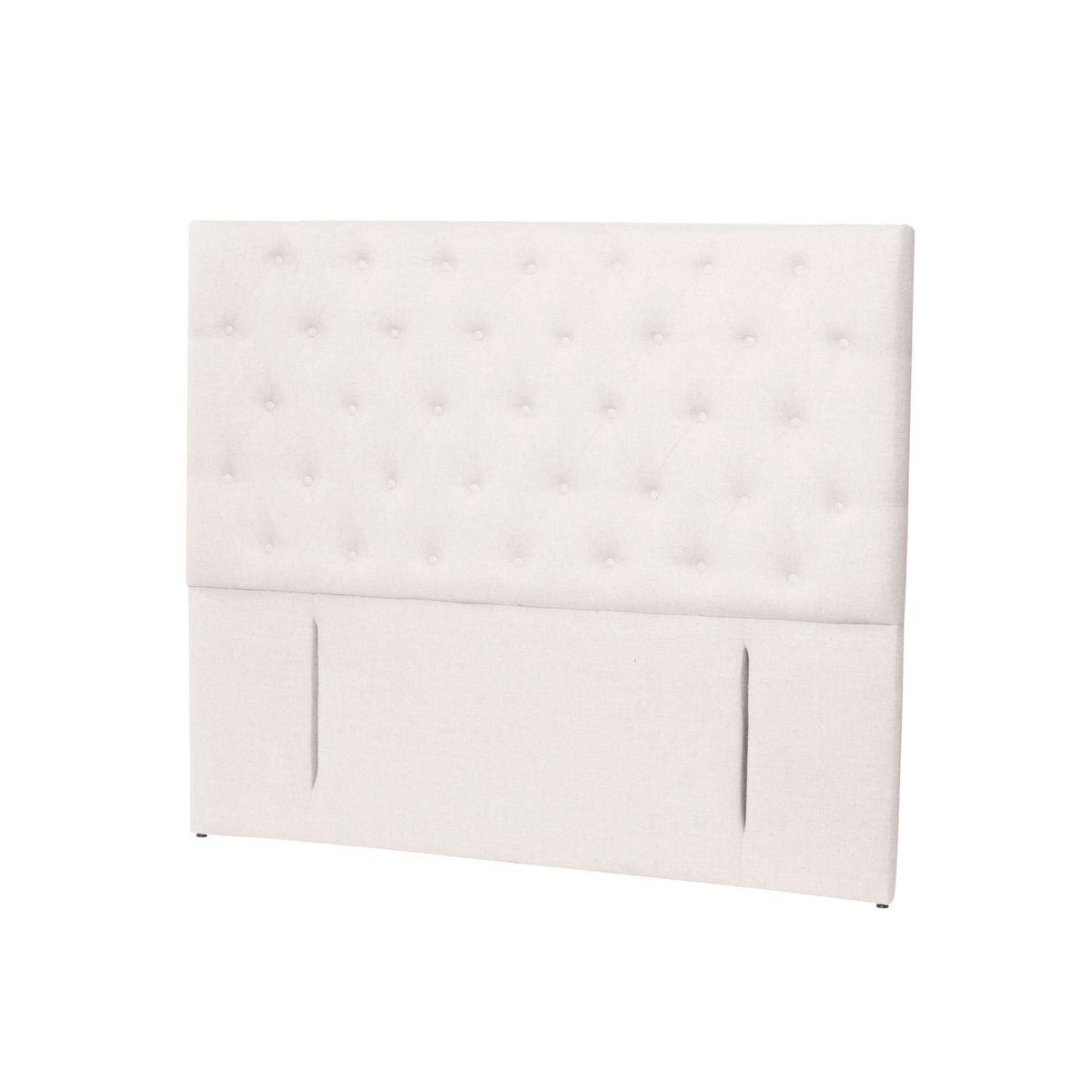 LATAM HOME - RESPALDO FLORENCIA LINO BLANCO KING