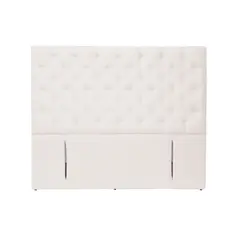 LATAM HOME - RESPALDO BRESCIA LINO BLANCO 2 PZA
