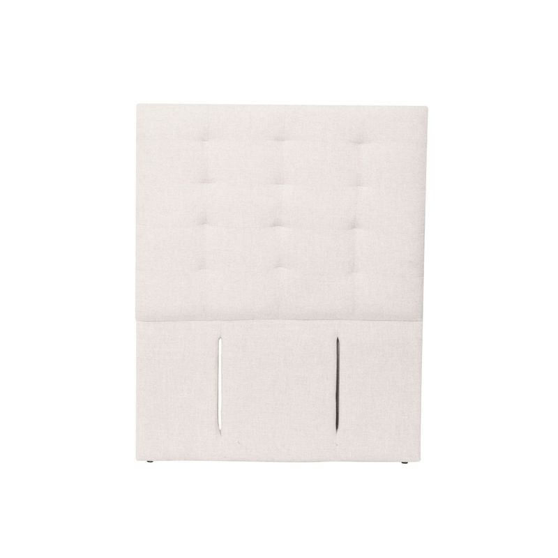 LATAM HOME - RESPALDO NAPOLES LINO BLANCO 1 1/2 PZA