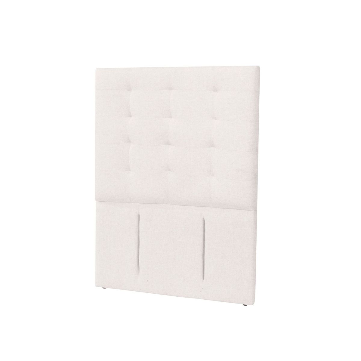 LATAM HOME - RESPALDO NAPOLES LINO BLANCO 1 1/2 PZA