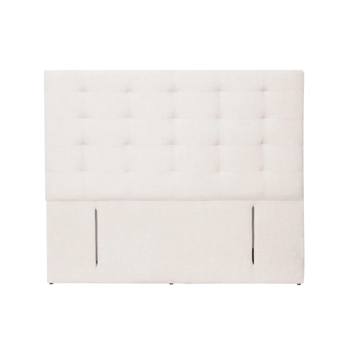 LATAM HOME - RESPALDO NAPOLES LINO BLANCO KING