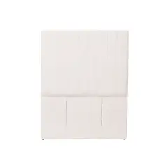 LATAM HOME - RESPALDO SORRENTO LINO BLANCO 1 1/2 PZA
