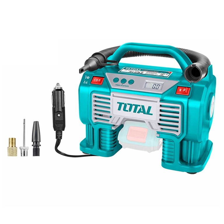 Inflador Compresor Aire 20v Total Tacli2002