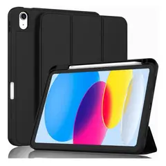 GENERICO - Carcasa Smart Cover Para iPad Air4 10.9 + Ranura Pencil