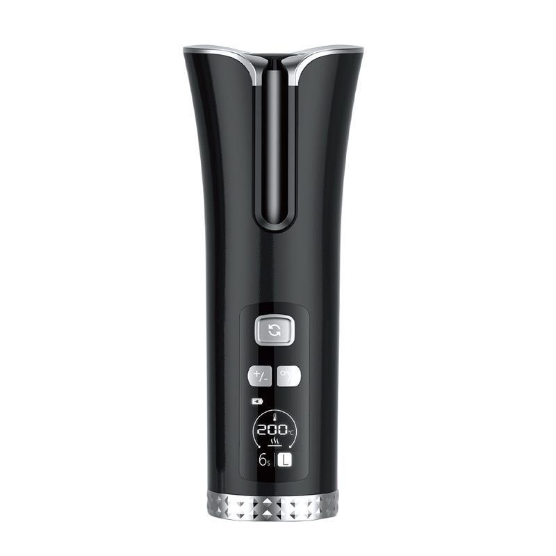 NAUTICA - Rizador de cabello automático inalámbrico portátil-negro