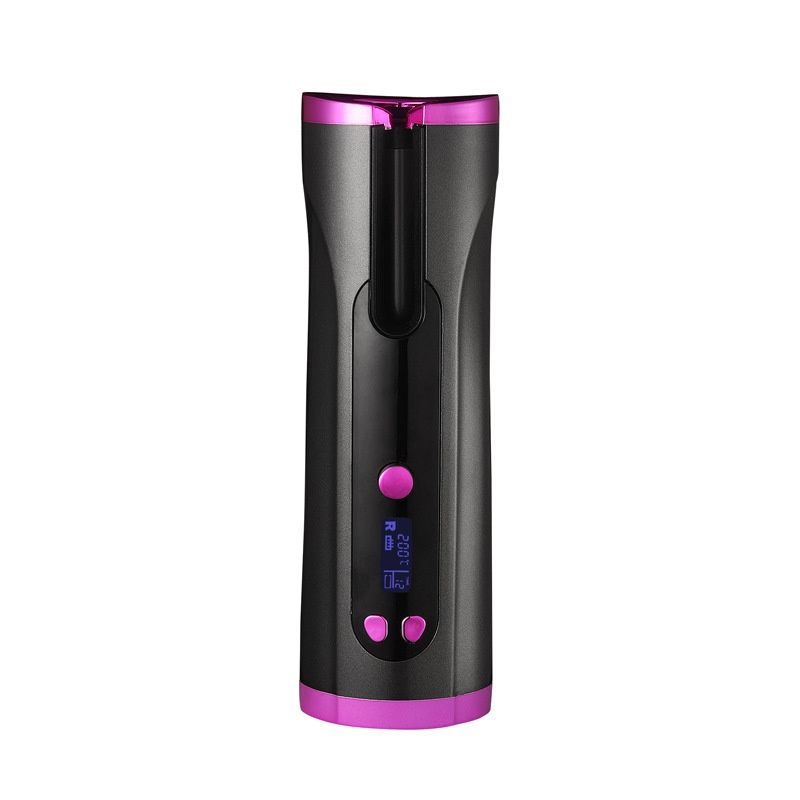 NAUTICA - Rizador de cabello automático inalámbrico portátil-negro
