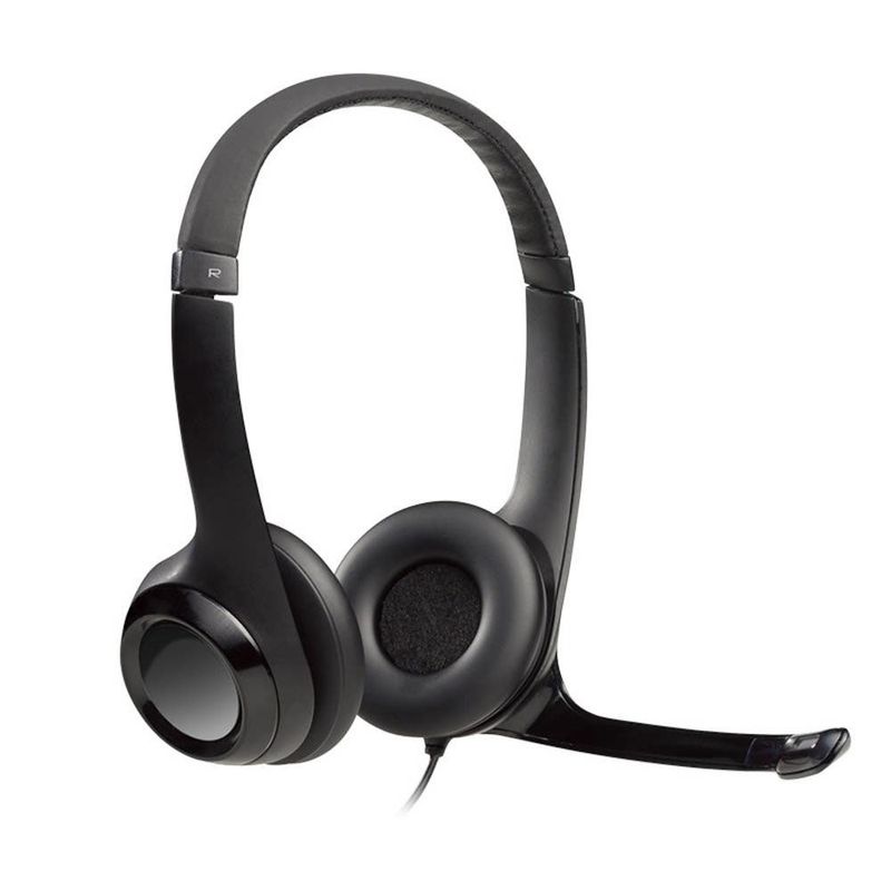 LOGITECH - AUDIFONOS/MIC ALAMBRICO USB LOGITECH H390 NEGRO