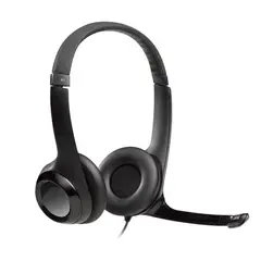 LOGITECH - AUDIFONOS/MIC ALAMBRICO USB H390 NEGRO