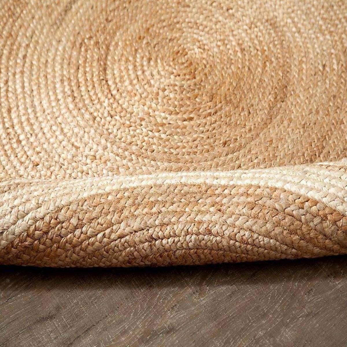 TRIBUS DEL MUNDO - Alfombra Redonda Yute 120 cm Kollam