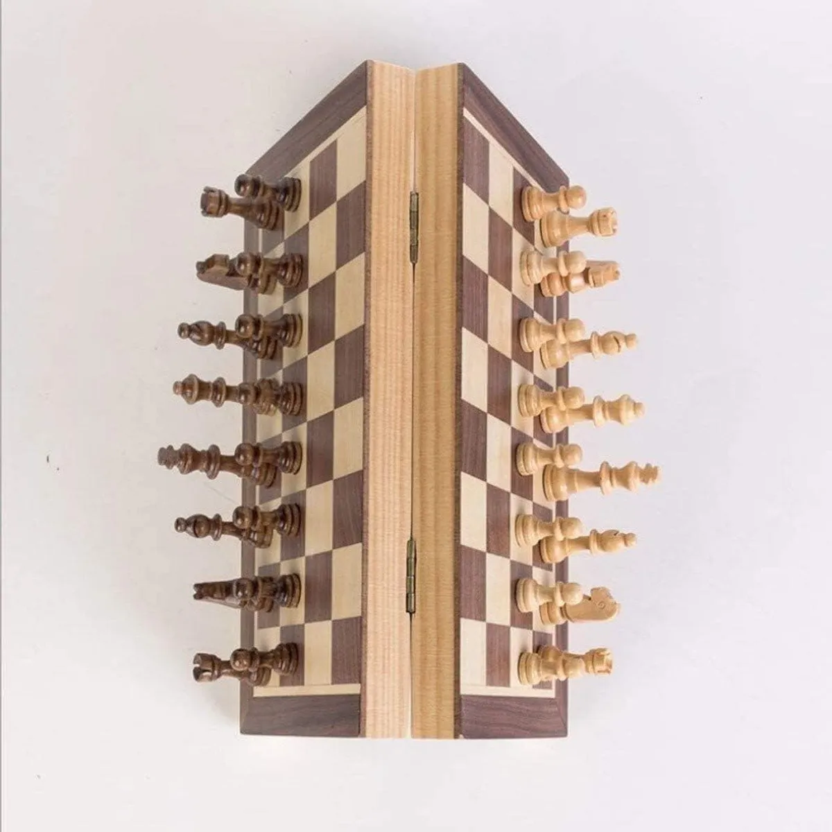 NACION AJEDREZ - Tablero De Ajedrez Madera 40x40cm Magnético