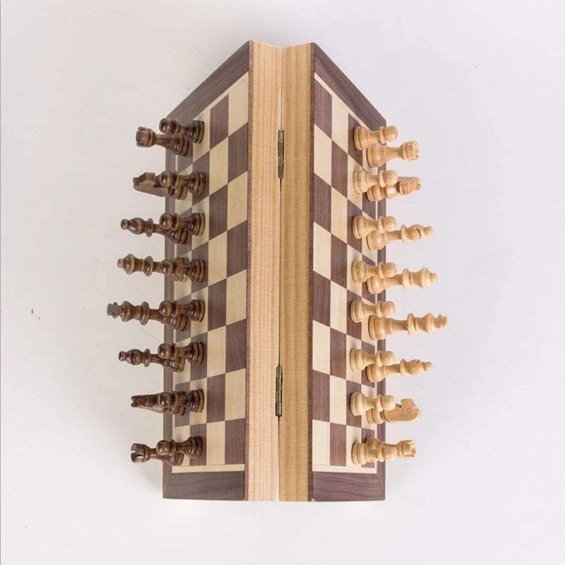 NACION AJEDREZ - Tablero De Ajedrez Madera 40x40cm Magnético