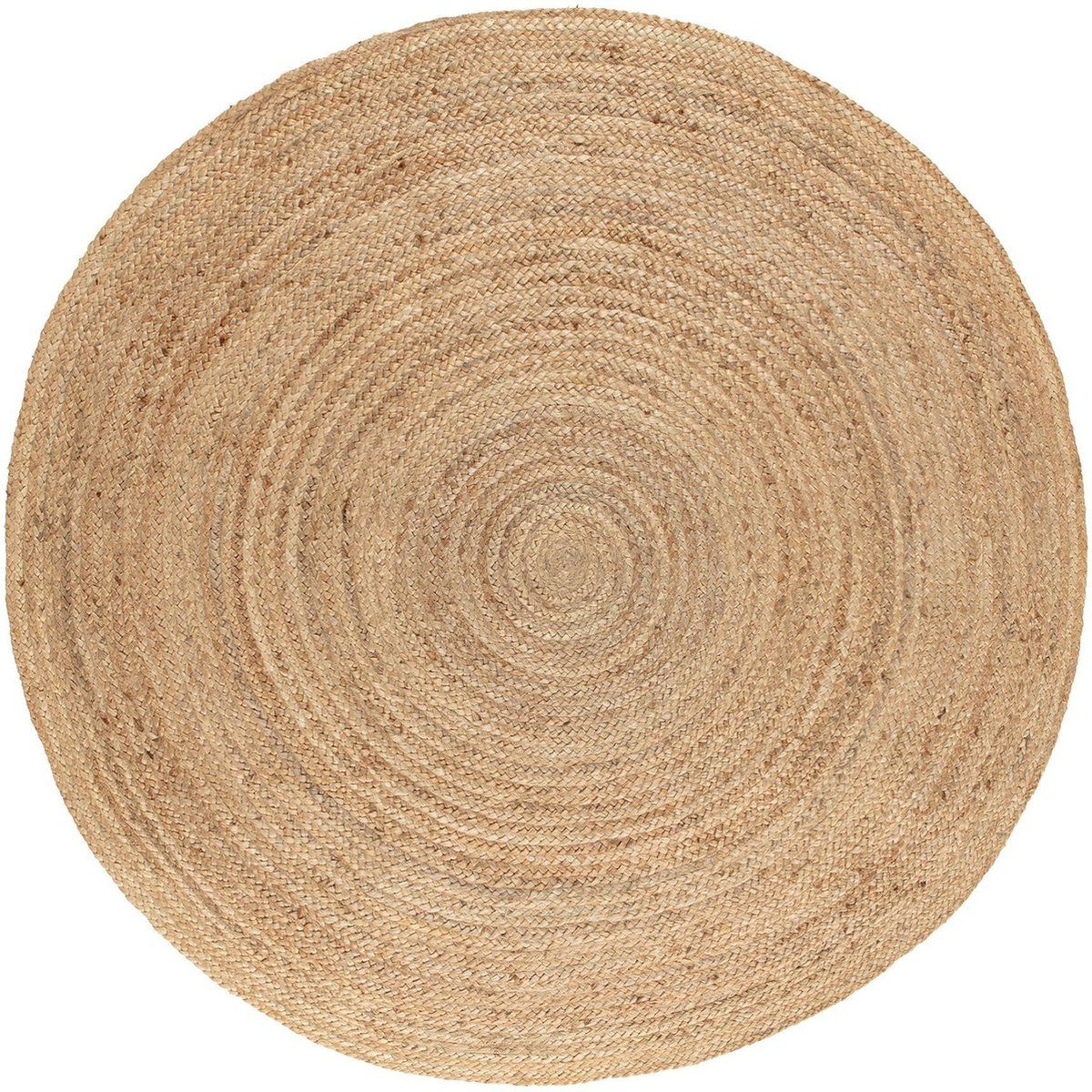 TRIBUS DEL MUNDO - Alfombra Redonda Yute 120 cm Panaji