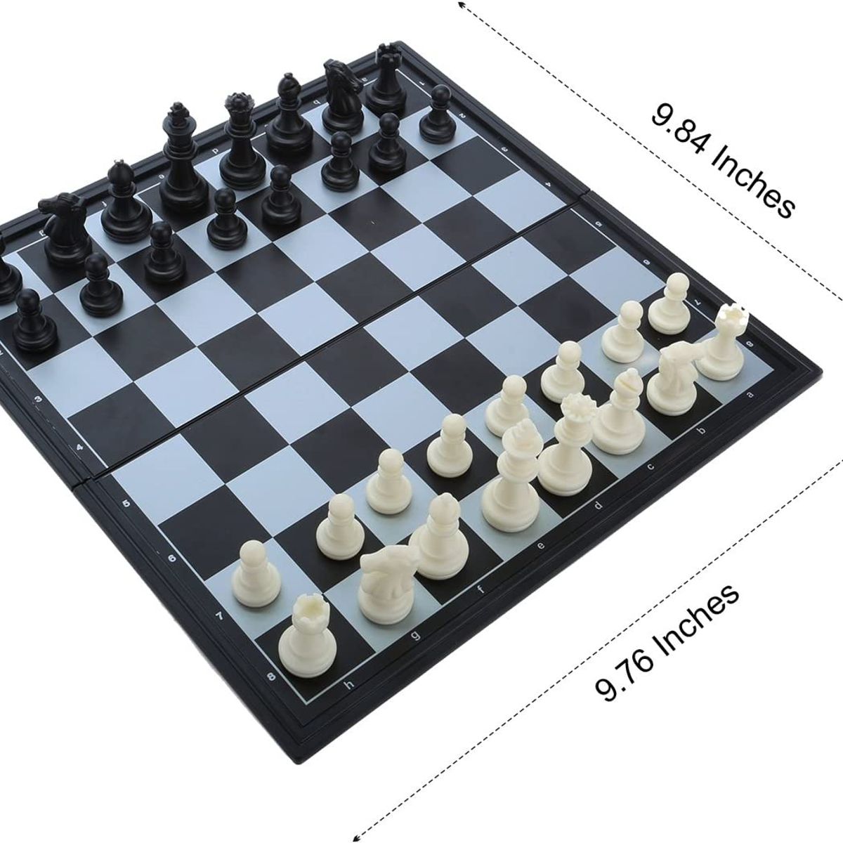 GENERICO - Tablero De Ajedrez Magnético 32x32cm