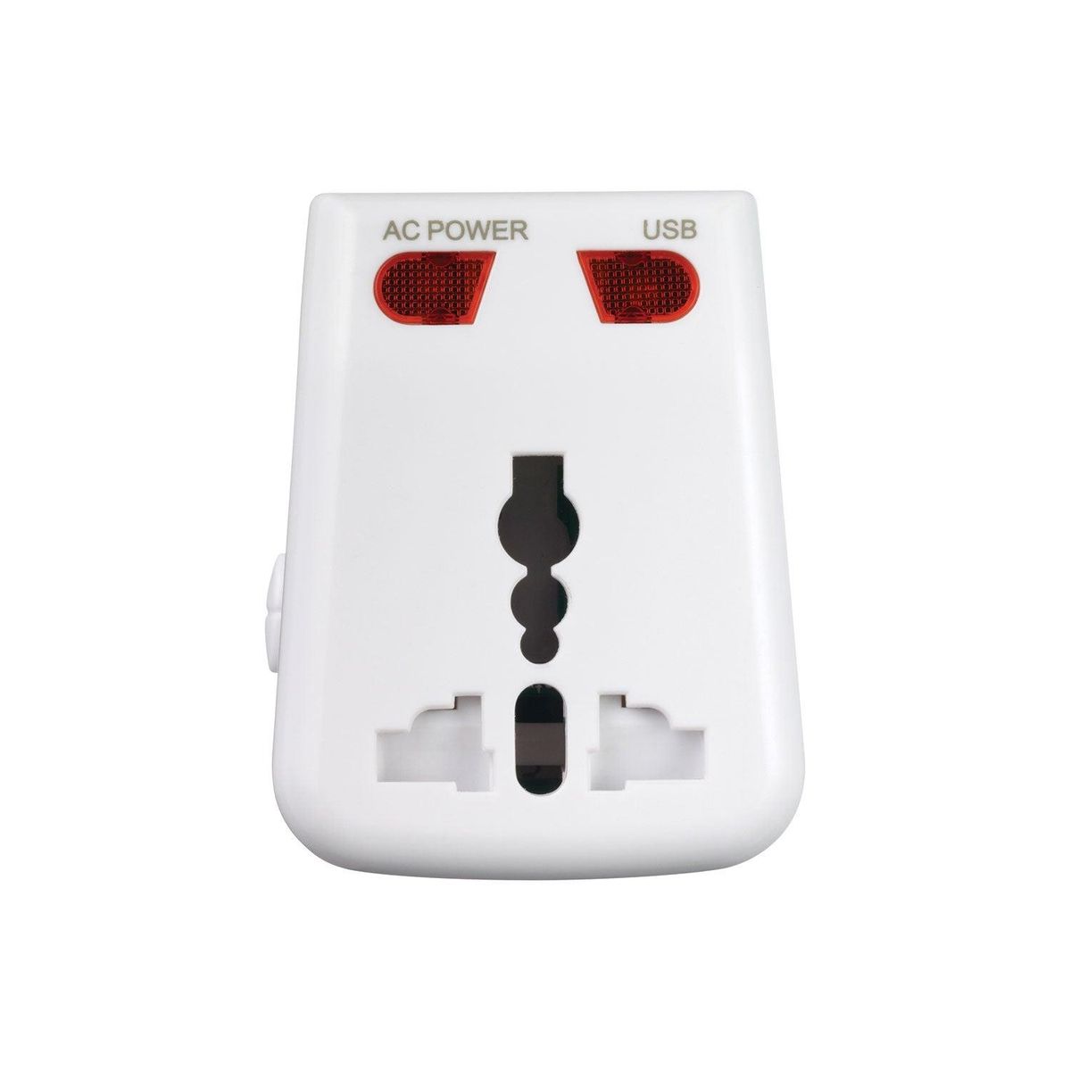 GO TRAVEL - ADAPTADOR DE CORRIENTE UNIVERSAL + 1 PUERTO USB