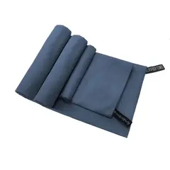 IMPORTCLICK - Set 3 Toallas Baño Microfibra Secado Rápido Azul Marino - Azul Marino