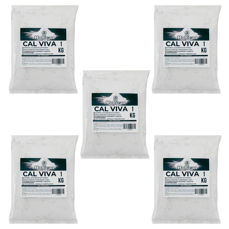 MOHICAN - CAL VIVA BOLSA 5 KG MOHICAN