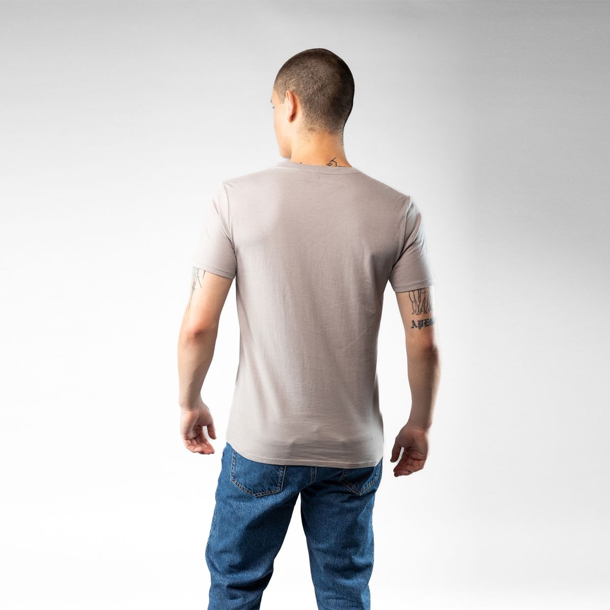 WARNER BROS - Polera Hombre YOU Harry Potter Serpiente Gris