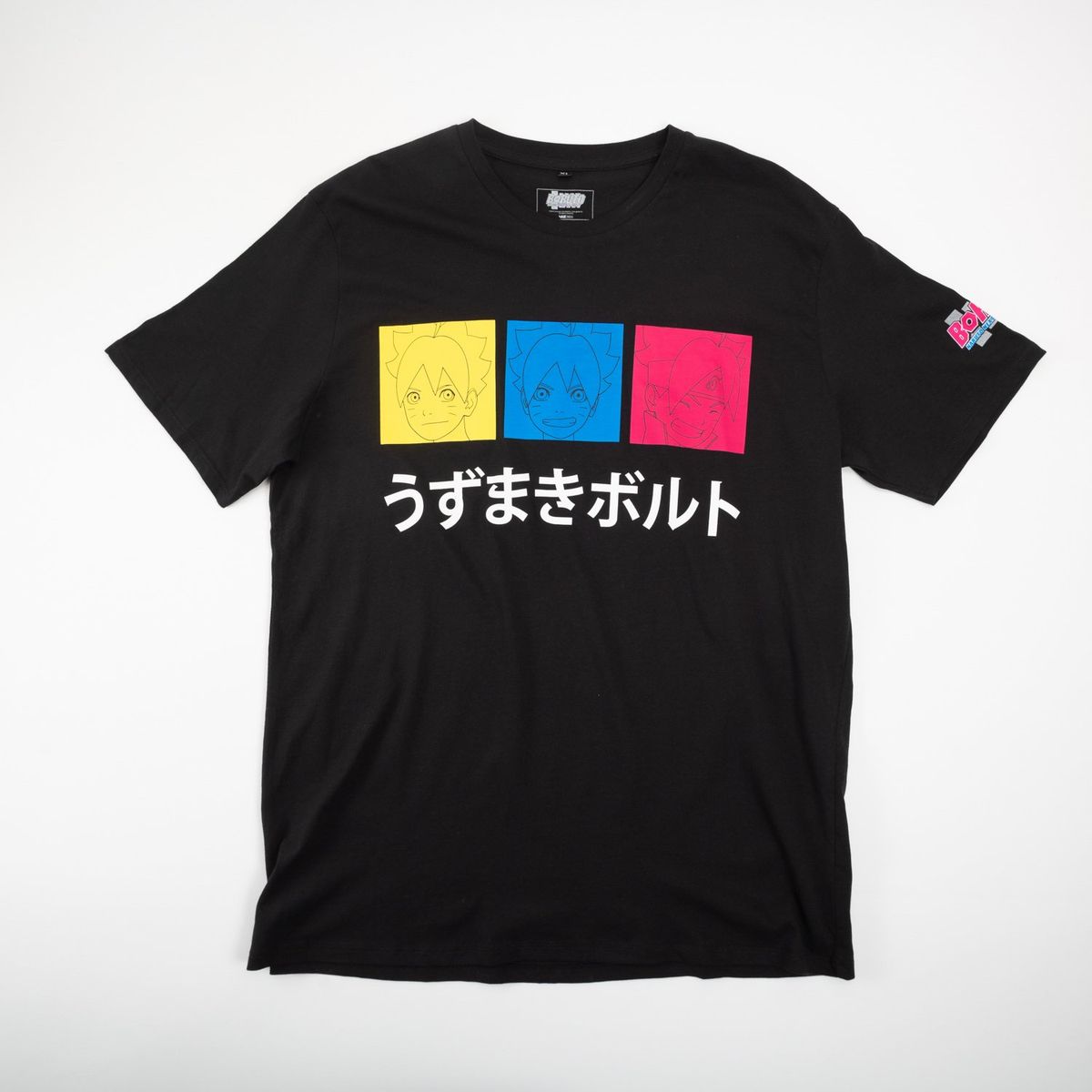 GENERICO - Polera Hombre YOU Boruto Color Negro