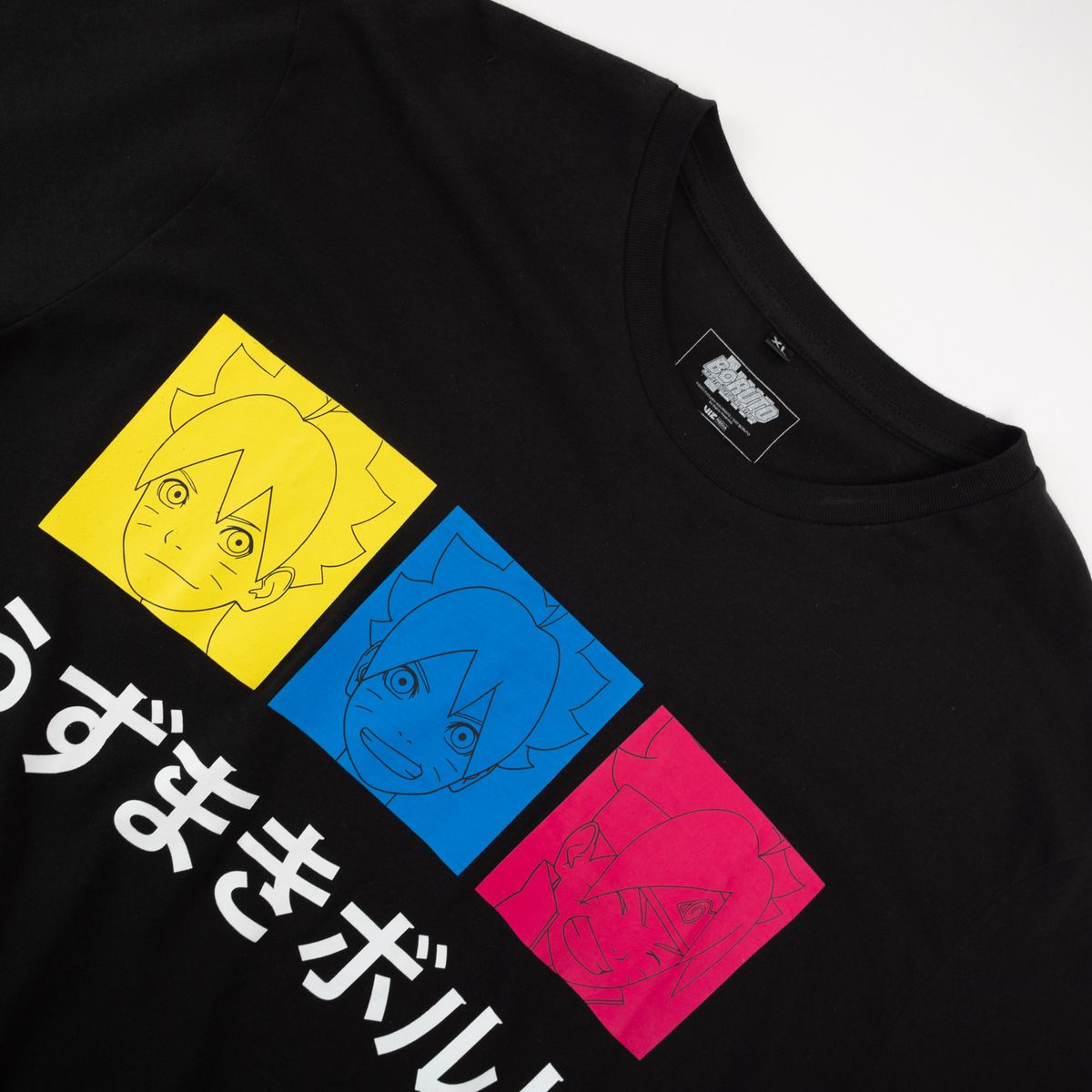 GENERICO - Polera Hombre YOU Boruto Color Negro