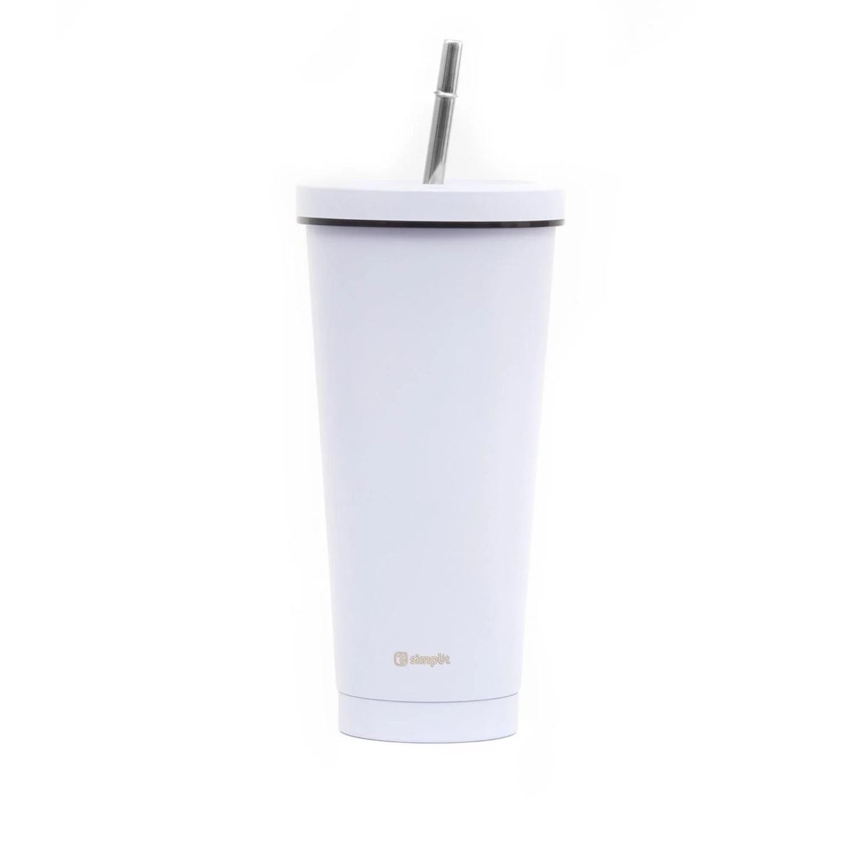 SIMPLIT - Vaso Térmico Tumbler 750ml Tapa y Bombilla Morado Simplit - Violeta oscuro