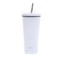 Vaso Térmico Tumbler 750ml Tapa y Bombilla Morado - Violeta oscuro