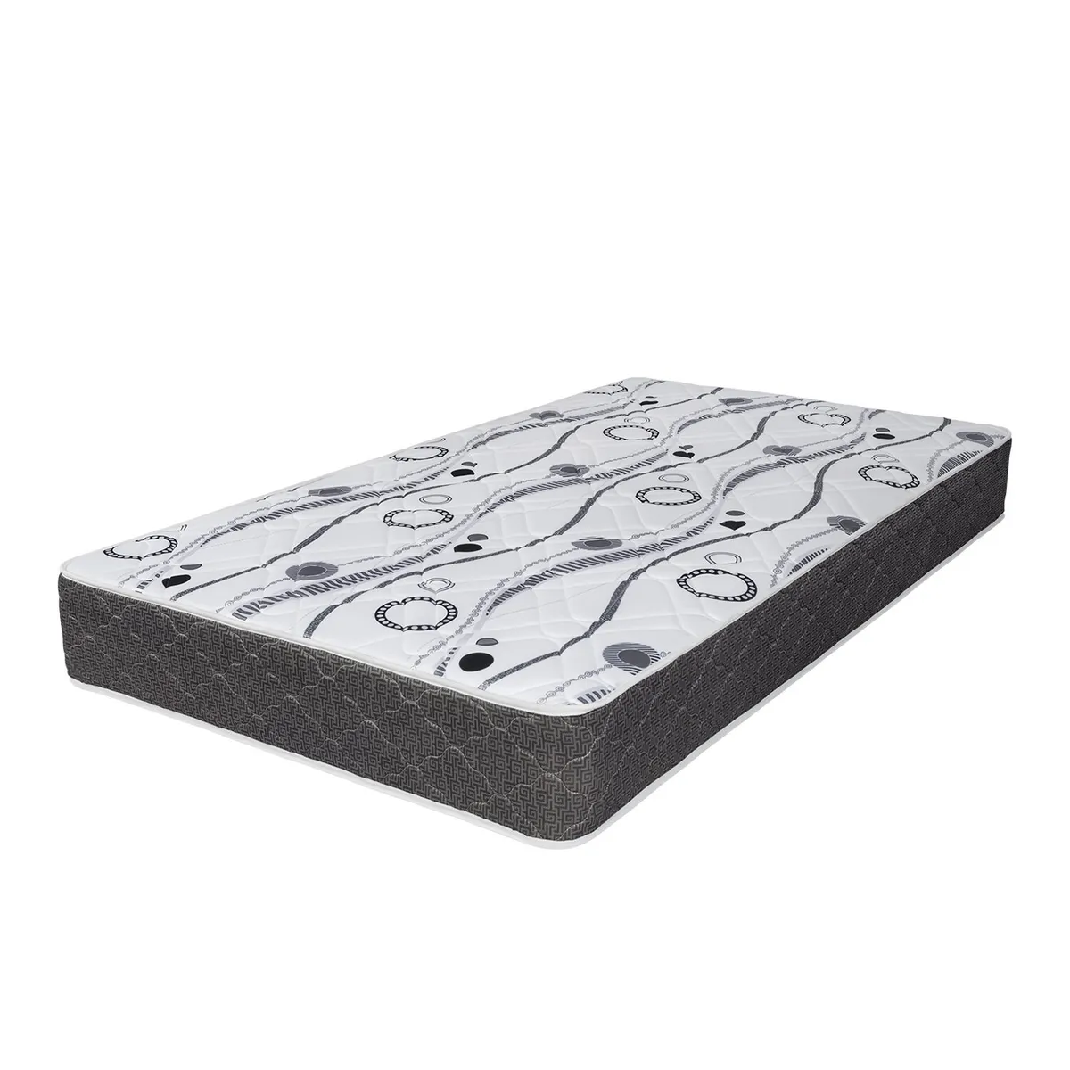 SPOMO - Colchón de Resortes T3500 1,5 Plaza 105x190 cms