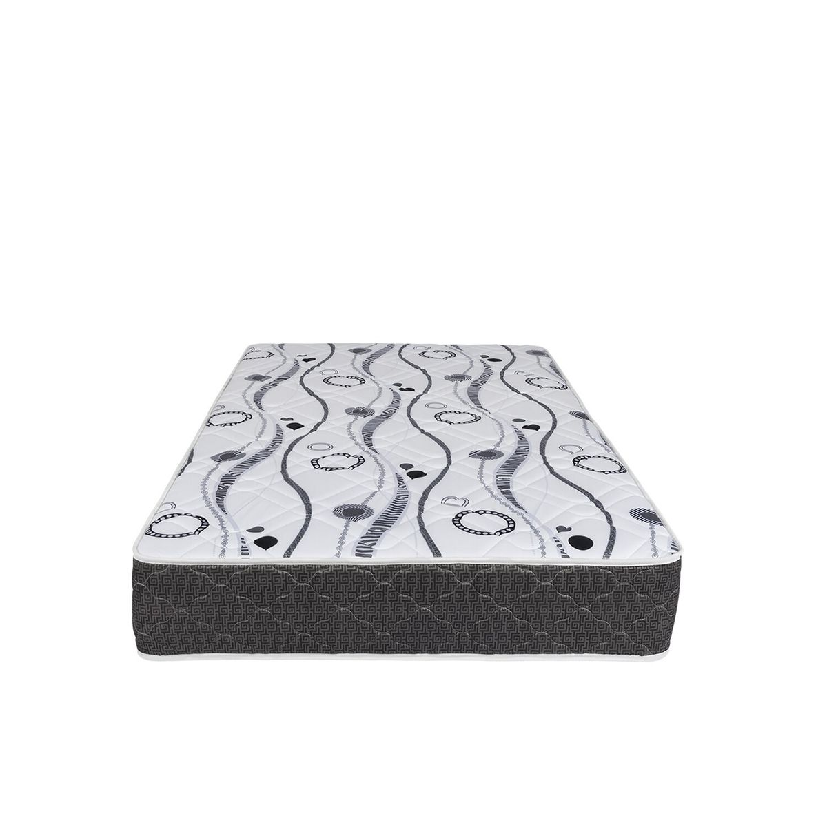 SPOMO - Colchón de Resortes T3500 1,5 Plaza 105x190 cms