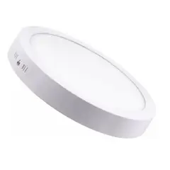 GENERICO - Foco Sobrepuesto Panel Led Redondo 18w