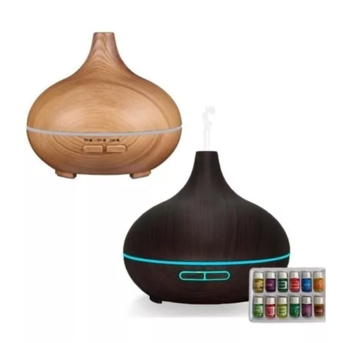 GENERICO - Humidificador Aromatizador Usb Difusor + 12 Esencias