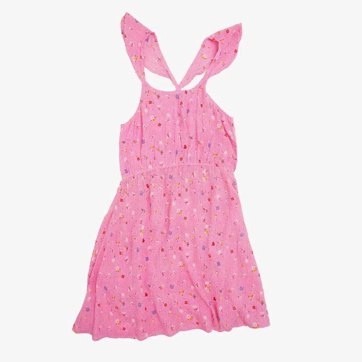 PILLIN - Vestido Alas Algodón Verano Niña Rosado PILLIN