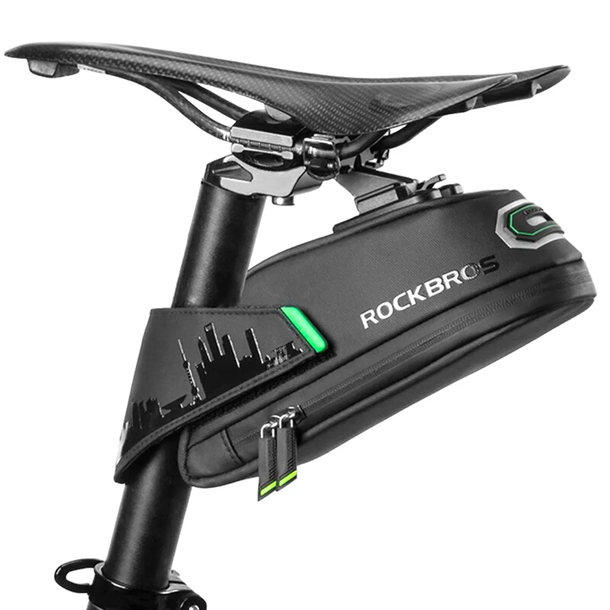 ROCKBROS - Bolso Sillin Impermeable Alforja Para Bicicleta