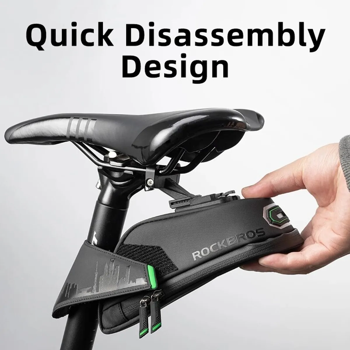 ROCKBROS - Bolso Sillin Impermeable Alforja Para Bicicleta