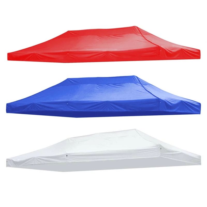 GENERICO - Lona Oxford  Para Toldo Plegable 3x6 MTBlanca Impermeable Con Filtro Uv