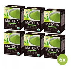 GENERICO - Pack 6x Té Matcha En Bolsita 20 Bolsitas (100% Te Matcha)