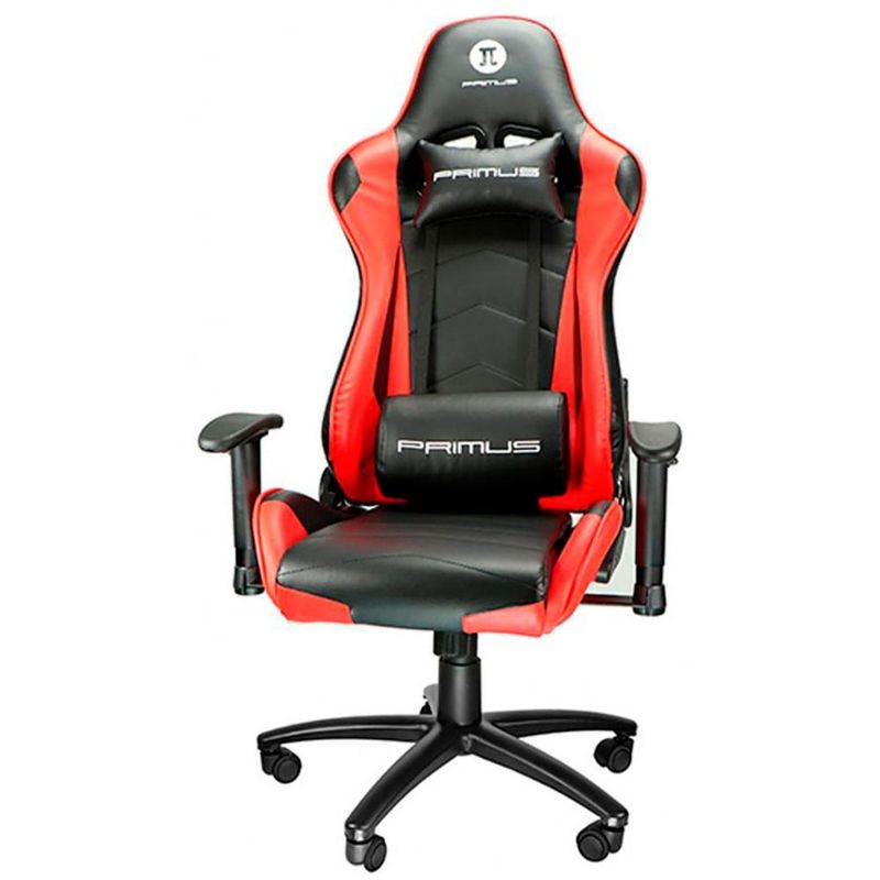 PRIMUS - Silla Gamer Primus Thronos 100T Rojo reclinación 135º / Hasta 120kg PRIMUS.