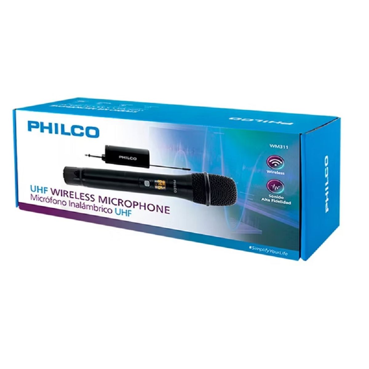 PHILCO - Microfono Inalámbrico Philco UHF WM311 TodoAudio