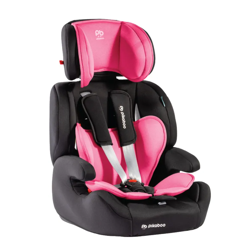 PIKABOO - Silla De Auto Con Alzador Pikaboo Butaca Boreal Rosado