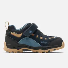 LIPPI - Zapato Niño Puelo CS Low Velcro Azul Piedra Taupe