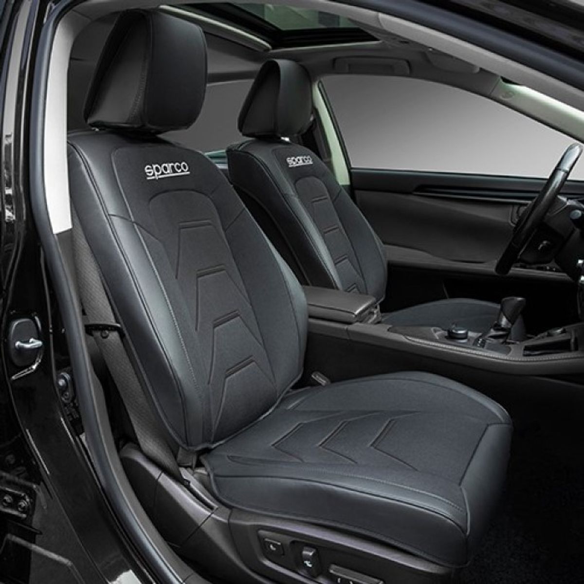 SPARCO - Funda Cubre Asiento Individual Sparco 3d Acolchada Sps434