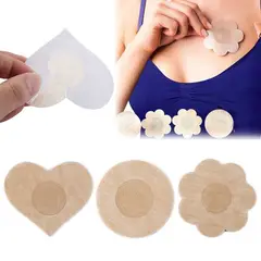 FLOWER SECRET - Pack 10 Parche Levanta Busto Adhesivo Pezoneras Tapa Pezon