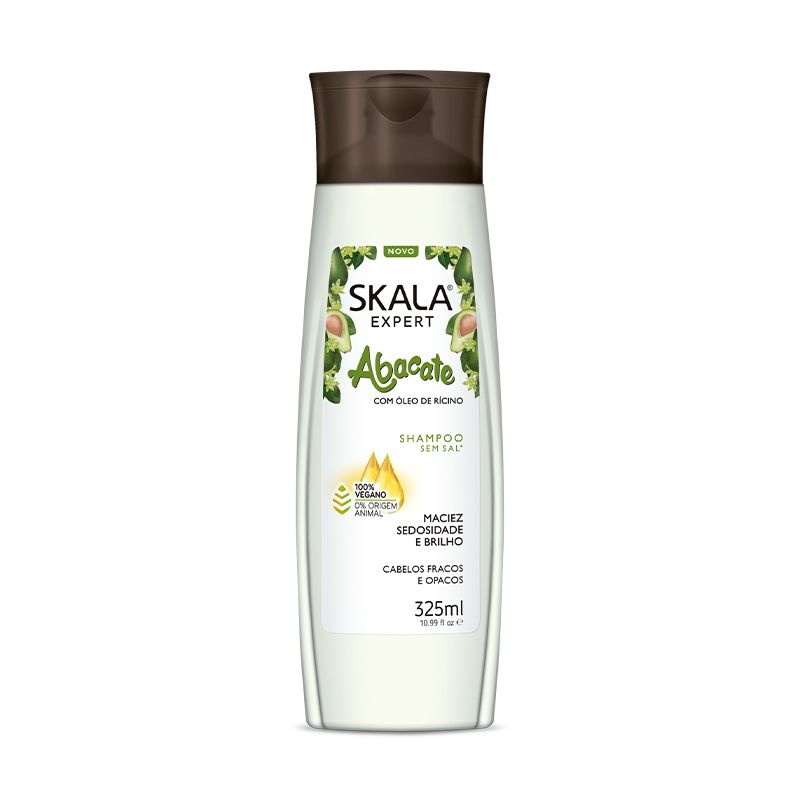 SKALA - Shampoo De Aguacate Cabello Débil Sin Sal Skala 325 Ml