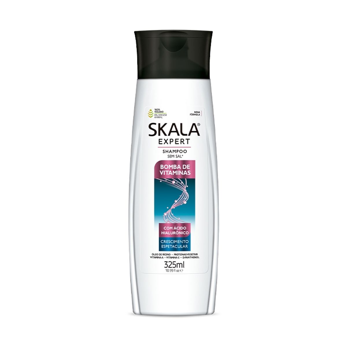 SKALA - Shampoo Crecimiento Acido Hialuronico Sin Sal Skala 325 Ml