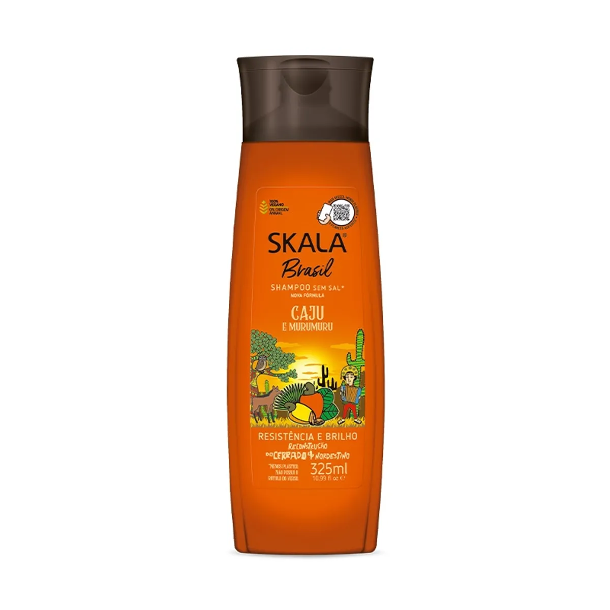 SKALA - Shampoo De Caju Aporta Resistencia Y Brillo Skala 325 Ml