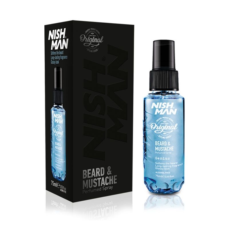 GENERICO - Nishman – Perfume Spray Para Barba Genius 75 Ml