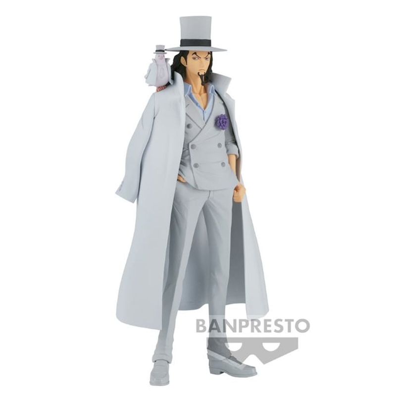 BANPRESTO - BANDAI FIGURA COLECCIONABLE OP DXF GRANDLINE WANO ROB LUCCI
