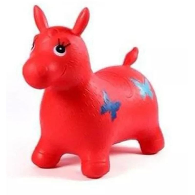 U BUY - Caballito Pony Saltarín Juguete Para Niños rojo